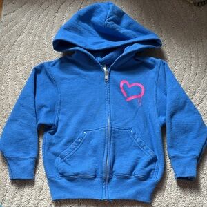 Kids Hannah Sky Hoodie from Denny’s Lester’s Choose Happy Rhinestone Pocket